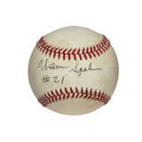 COLLECTION OF (12) HALL OF FAME PITCHERS SINGLE SIGNED BASEBALLS - фото 12
