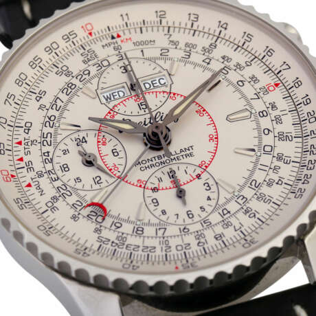 BREITLING Montbrillant Datora Chronograph Herrenuhr, Ref. A 21330. - фото 5