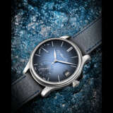 H. MOSER & CIE. AN 18K WHITE GOLD PERPETUAL CALENDAR WRISTWATCH WITH POWER RESERVE AND LEAP YEAR INDICATION - фото 1
