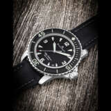 BLANCPAIN. A STAINLESS STEEL AUTOMATIC WRISTWATCH WITH SWEEP CENTRE SECONDS AND DATE - фото 1