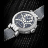 HARRY WINSTON. AN 18K WHITE GOLD AUTOMATIC CHRONOGRAPH WRISTWATCH WITH RETROGRADE CHRONOGRAPH SECONDS, MINUTES AND HOURS - photo 1