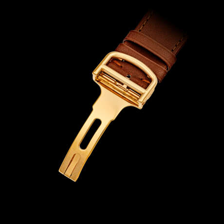 CARTIER. AN 18K PINK GOLD WRISTWATCH - Foto 3