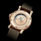 BREGUET. AN 18K PINK GOLD AUTOMATIC DUAL TIME WRISTWATCH WITH SWEEP CENTRE SECONDS, 24 HOUR INDICATION AND DATE - фото 2
