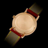 UNIVERSAL. A RARE 18K PINK GOLD AUTOMATIC WRISTWATCH WITH SWEEP CENTRE SECONDS AND ENAMEL DIAL - photo 2