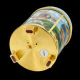 PATEK PHILIPPE. A ONE-OF-A-KIND GILT BRASS DOME TABLE CLOCK WITH CLOISONN&#201; ENAMEL DEPICTING HOTAIR BALLOONS - photo 8