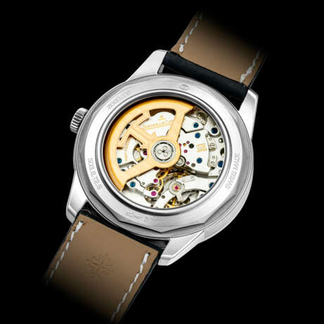 JAEGER-LECOULTRE. A STAINLESS STEEL AUTOMATIC WORLD TIME WRISTWATCH WITH DEADBEAT SECONDS - Foto 2