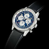 BREITLING. A STAINLESS STEEL AUTOMATIC CHRONOGRAPH WRISTWATCH WITH DATE - фото 1