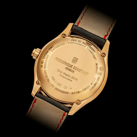 FR&#201;D&#201;RIQUE CONSTANT. A ONE-OF-A-KIND 18K PINK GOLD SMARTWATCH MADE FOR ONLY WATCH 2015 - photo 2