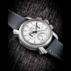 VACHERON CONSTANTIN. A PLATINUM PERPETUAL CALENDAR CHRONOGRAPH WRISTWATCH WITH LEAP YEAR INDICATOR AND MOON PHASES