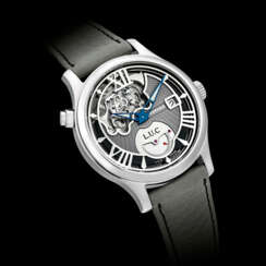 CHOPARD. A RARE TITANIUM &quot;SONNERIE&quot; LIMITED EDITION AUTOMATIC SEMI-SKELETONISED HOUR STRIKING WRISTWATCH WITH STRIKING STATUS INDICATOR AND DATE