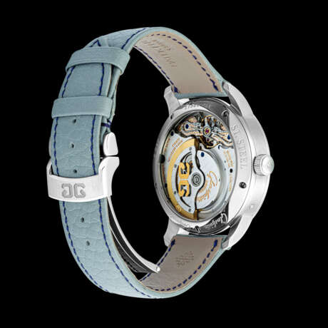 GLASH&#220;TTE. A STAINLESS STEEL AUTOMATIC WRISTWATCH WITH MOON PHASES AND DATE - Foto 2