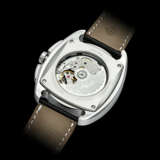 HERM&#200;S. A STAINLESS STEEL AUTOMATIC CHRONOGRAPH WRISTWATCH WITH DATE - Foto 2