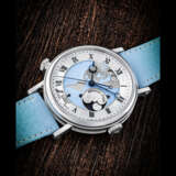 BREGUET. A PLATINUM AUTOMATIC WORLD TIME WRISTWATCH WITH SWEEP CENTRE SECONDS, DATE AND DAY/NIGHT INDICATION - фото 1