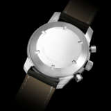 LECOULTRE. A RARE STAINLESS STEEL CHRONOGRAPHWRISTWATCH WITH “PANDA DIAL” - Foto 2