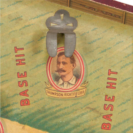 IMPORTANT 1894 ZIMMER`S BASE BALL GAME: A NOTED RARITY IN FINE CONDITION WITH EXCEPTIONAL DISPLAY VALUE - photo 4
