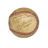 TOM SEAVER AUTOGRAPHED BASEBALL ATTRIBUTED TO HIS 300TH CAREER VICTORY (UMPIRE JOHN SHULOCK PROVENANCE) - фото 2