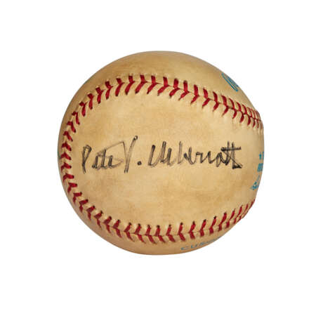 TOM SEAVER AUTOGRAPHED BASEBALL ATTRIBUTED TO HIS 300TH CAREER VICTORY (UMPIRE JOHN SHULOCK PROVENANCE) - Foto 3