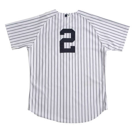 OUTSTANDING 2012 DEREK JETER GAME USED NEW YORK YANKEES HOME JERSEY - PHOTOMATCHED TO (3) GAMES VS. BOSTON (MLB AUTHENTICATION) (RESOLUTION PHOTOMATCH) - фото 2