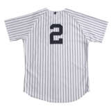 OUTSTANDING 2012 DEREK JETER GAME USED NEW YORK YANKEES HOME JERSEY - PHOTOMATCHED TO (3) GAMES VS. BOSTON (MLB AUTHENTICATION) (RESOLUTION PHOTOMATCH) - photo 2