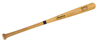HANK AARON AUTOGRAPHED PROFESSIONAL MODEL BASEBALL BAT OBTAINED AT 1974 MLB ALL-STAR GAME (PSA/DNA GU 9)