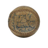 1937 ALL-STAR GAME MULTI-SIGNED BASEBALL WITH ELEVEN HALL OF FAME MEMBERS (PSA/DNA 6 EX-MT) - photo 6