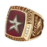 2005 HOUSTON ASTROS NATIONAL LEAGUE CHAMPIONSHIP RING (INAUGURAL WORLD SERIES APPEARANCE) - Foto 3