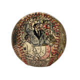 U.S. PRESIDENTIAL "HOME OPENER" FOLK ART DECORATED BASEBALL BY GEORGE SOSNAK C.1969 (EX-GARY CARTER COLLECTION) - photo 5