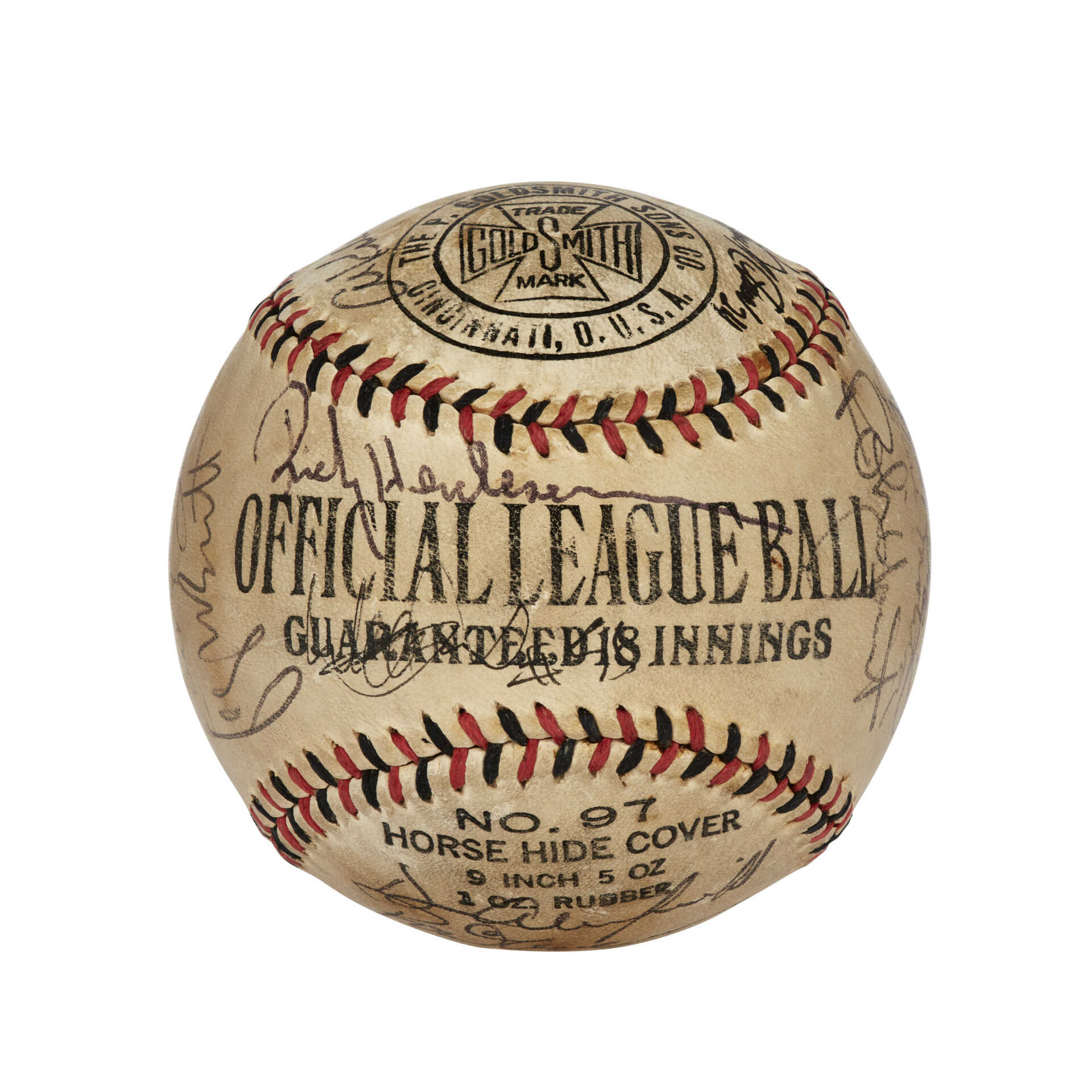 UNIQUE AND HISTORICALLY SIGNIFICANT 3,000 HIT MEMBER AUTOGRAPHED BASEBALL: A MONUMENTAL COLLECTING ACHIEVEMENT (PSA/DNA)