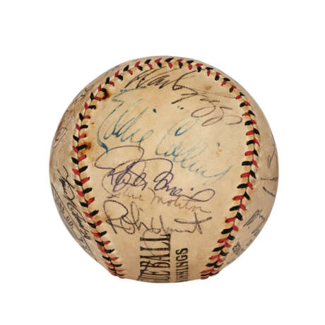 UNIQUE AND HISTORICALLY SIGNIFICANT 3,000 HIT MEMBER AUTOGRAPHED BASEBALL: A MONUMENTAL COLLECTING ACHIEVEMENT (PSA/DNA) - фото 5
