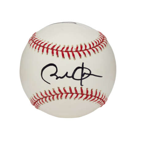 PRESIDENT BARACK OBAMA AND PRESIDENT JOE BIDEN AUTOGRAPHED BASEBALL (PSA/DNA) - фото 1