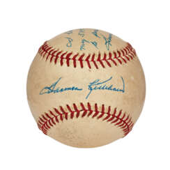 HARMON KILLEBREW AUTOGRAPHED AND INSCRIBED 537TH HOME RUN BASEBALL (PASSING MICKEY MANTLE AT 536 HRS)(PSA/DNA)