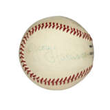 IMPORTANT 1965 "THE BEATLES" BAND MEMBER AUTOGRAPHED BASEBALL FROM SHEA STADIUM CONCERT (JSA)(FRANK CAIAZZO LOA) - photo 4