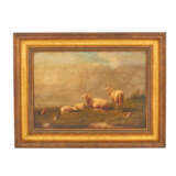 Unbekannter Tiermaler 'Schafe, Enten und Hühner', 19. Jahrhundert - photo 2