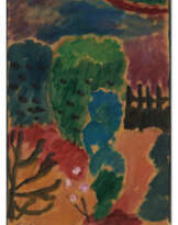 ALEXEJ VON JAWLENSKY. Variation: Jardin and on the verso
