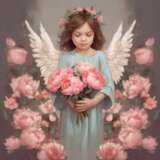 Beautiful angel 5 pièces Украина Irina Dovgopol Цифровой файл Impression digitale Ukraine 2023 - photo 2