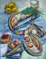 Натюрморт с рыбой Натюрморт с рыбой