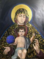 The virgin and Jesus (Armenian icon)