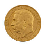 Goldmedaille Paul v. Hindenburg v. Bernhart 1928, - photo 1