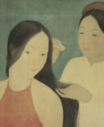 Silk. MAI TRUNG THU (1906-1980)