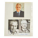 Autographen - DDR mit Erich Honecker, - Foto 6