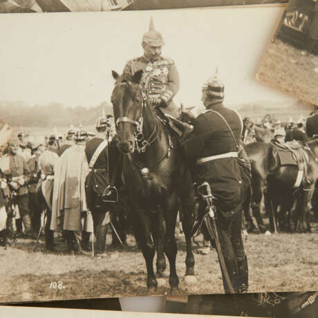 Militär- und Manöverfotografie Kaiser Wilhelm II. - - photo 2