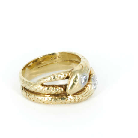 Snake-Diamond-Ring - photo 5