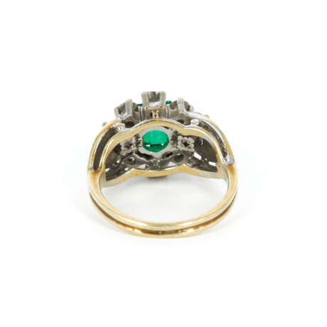 Emerald-Diamond-Ring - Foto 3