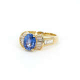 Sapphire-Diamond-Ring - photo 1