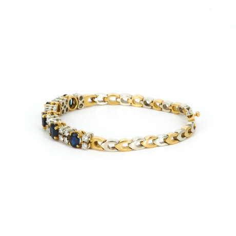 Sapphire-Diamond-Bracelet - Foto 2