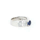 Sapphire-Diamond-Ring - photo 4