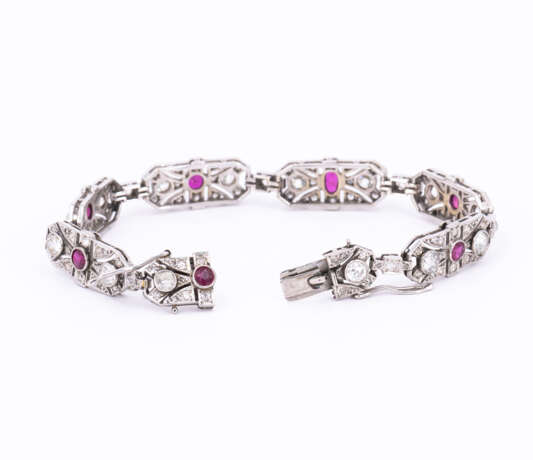 Ruby-Diamond-Bracelet - Foto 2