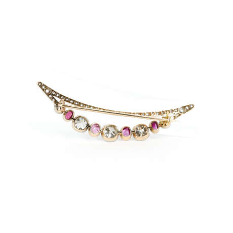 Ruby-Diamond-Brooche - photo 4