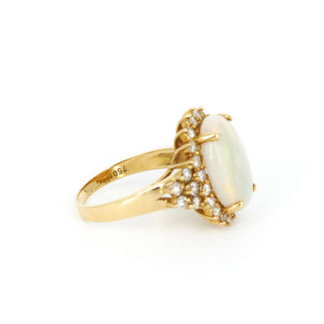 Opal-Diamond-Ring - photo 4