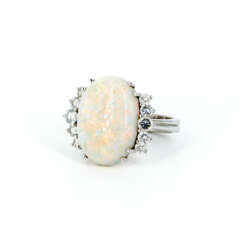 Opal-Diamond-Ring